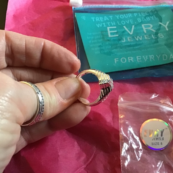 🔥 2 for 50$ 💥 EVRY JEWELS - silver- 3 pieces - Picture 3 of 10